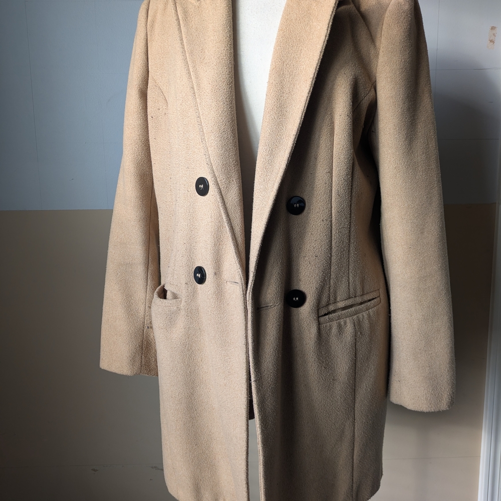 Primark Tan Pea Coat
